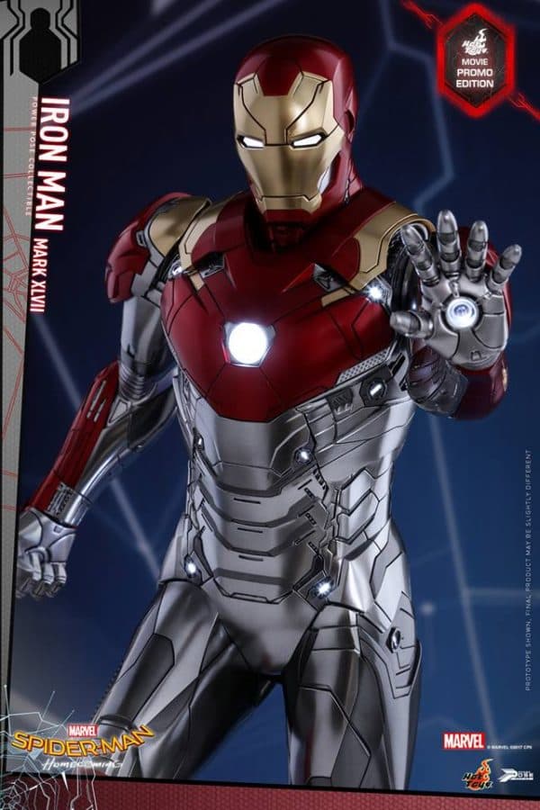 ¿Accidente o estrategia? Hot Toys revela la nueva armadura de Iron Man en Spider-Man: Homecoming