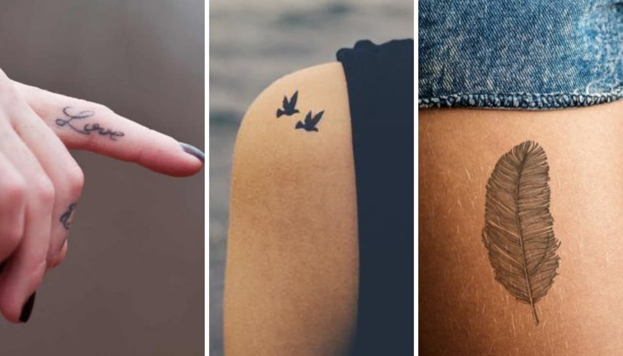 15 increíbles ideas para hacerte tu primer tatuaje: diseños pequeños y discretos