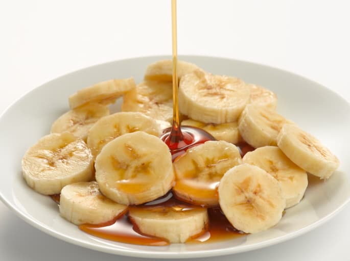 Cócteles con banana y miel