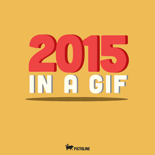 No te puedes perder este gif que resume el 2015