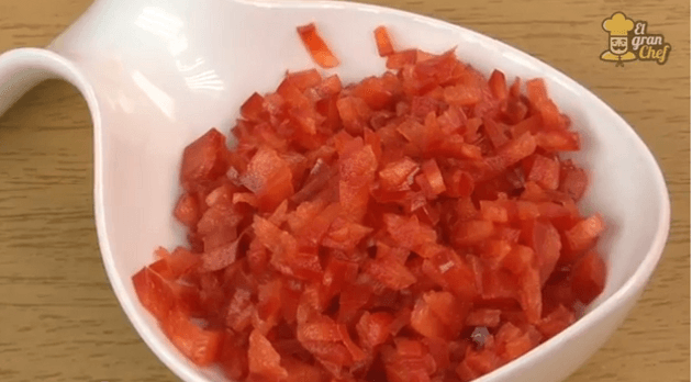 Corte brunoise paso a paso