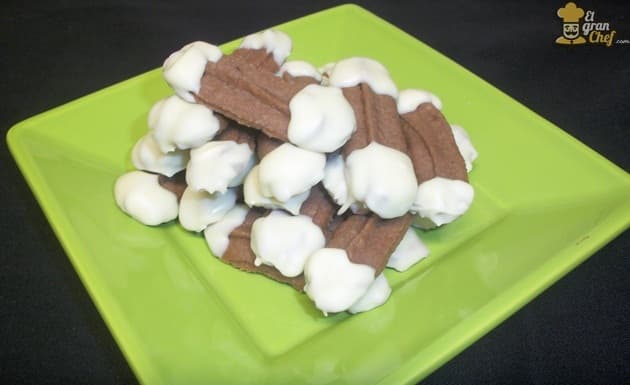 Galletitas vienesas de chocolate