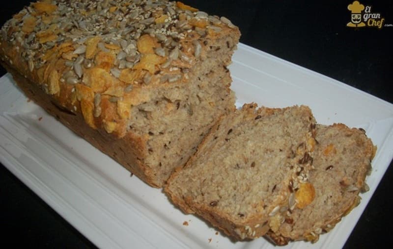 Pan integral con semillas