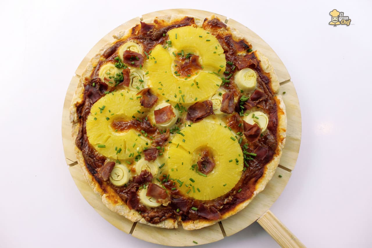 Cómo preparar una pizza americana