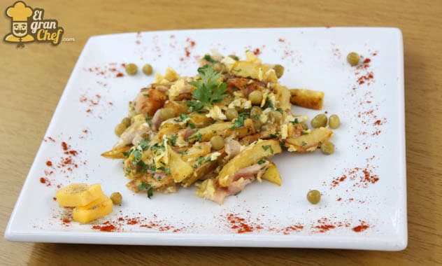 Cómo se prepara el revuelto gramajo