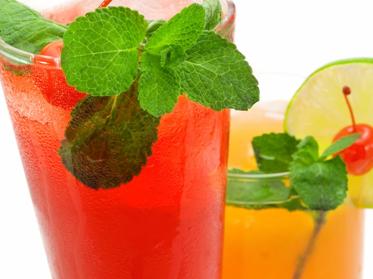 Tragos con vodka y fruta