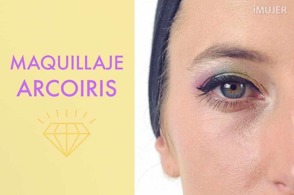 ¡Pinta tus ojos de arcoiris!