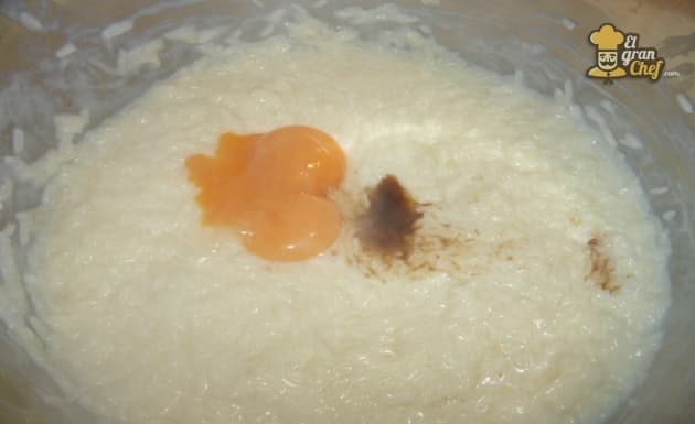 Arroz con leche y merengue