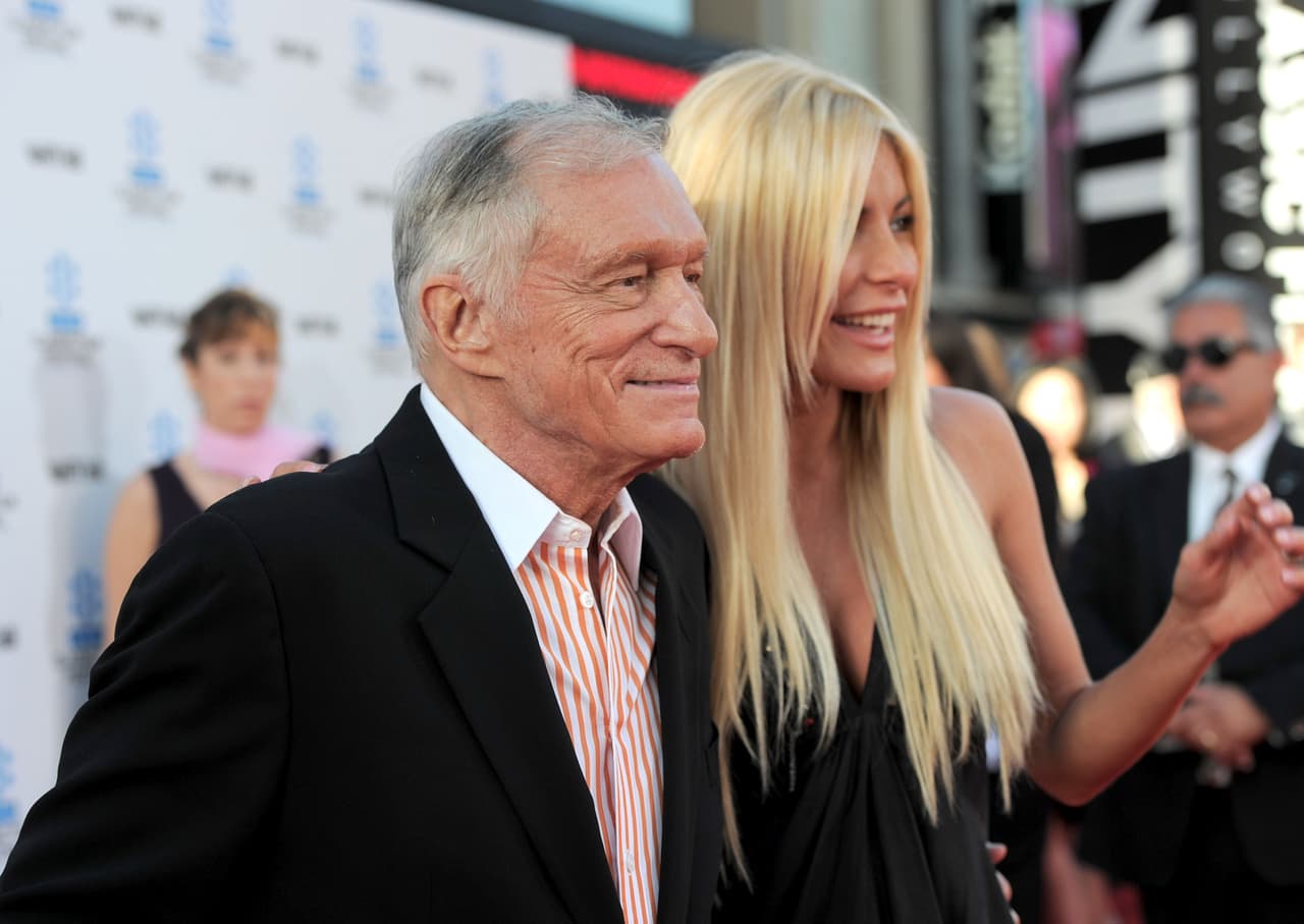Hugh Hefner se casa por tercera vez