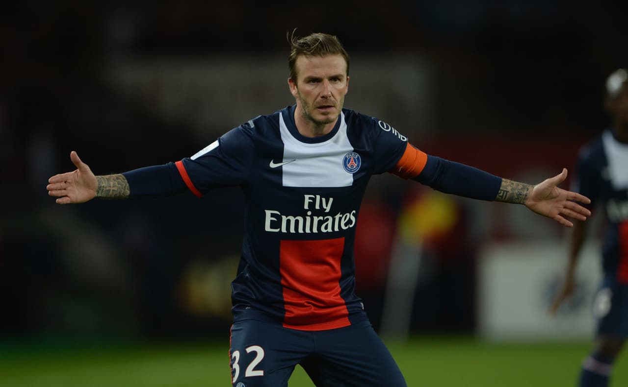 El último partido de fútbol de David Beckham