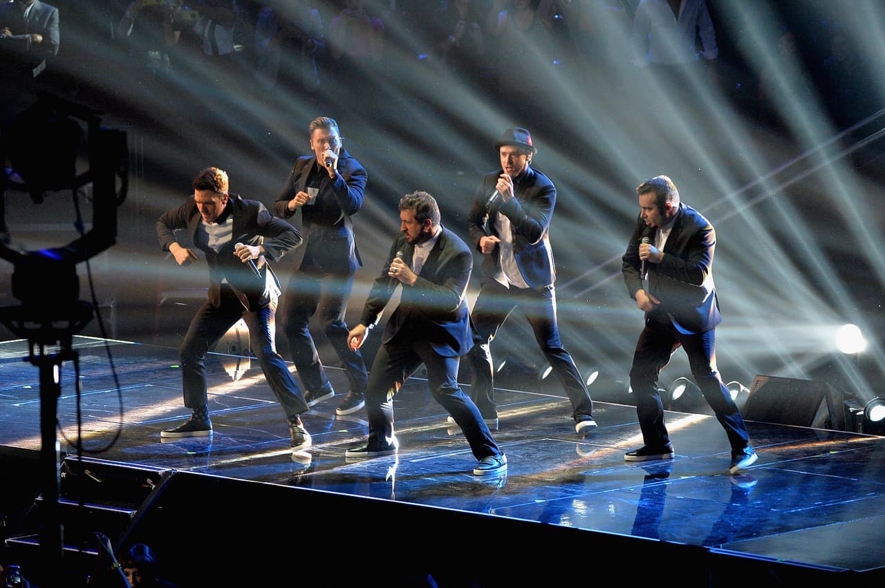 N'Sync se despide tras su actuación en los MTV VMAs 2013