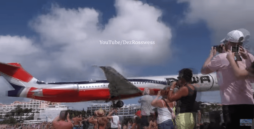 ¡IMPACTANTE! ¿Qué sucede con los aviones en esta isla del Caribe?