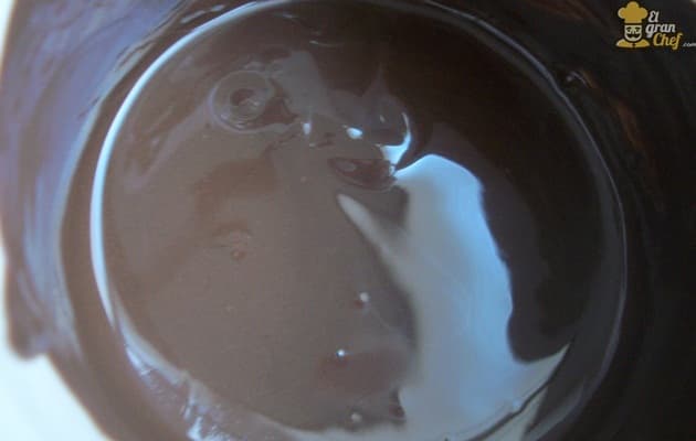 Bombones de chocolate tricolor