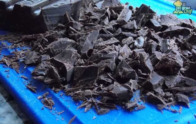 Fáciles brownies con frutas secas