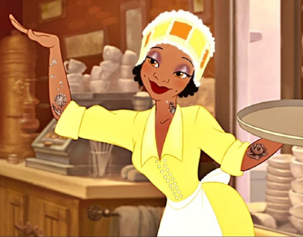 ¿Te imaginas a las Princesas de Disney con tatuajes? Te compartimos cómo lucirían