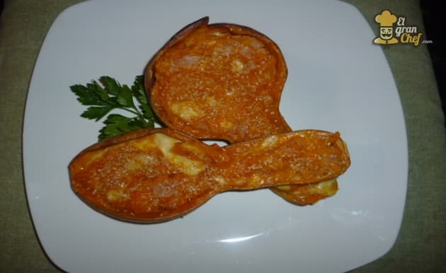 Calabaza rellena: para comer liviano y sano
