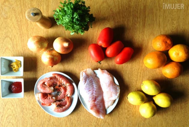 Delicioso ceviche mixto ecuatoriano paso a paso