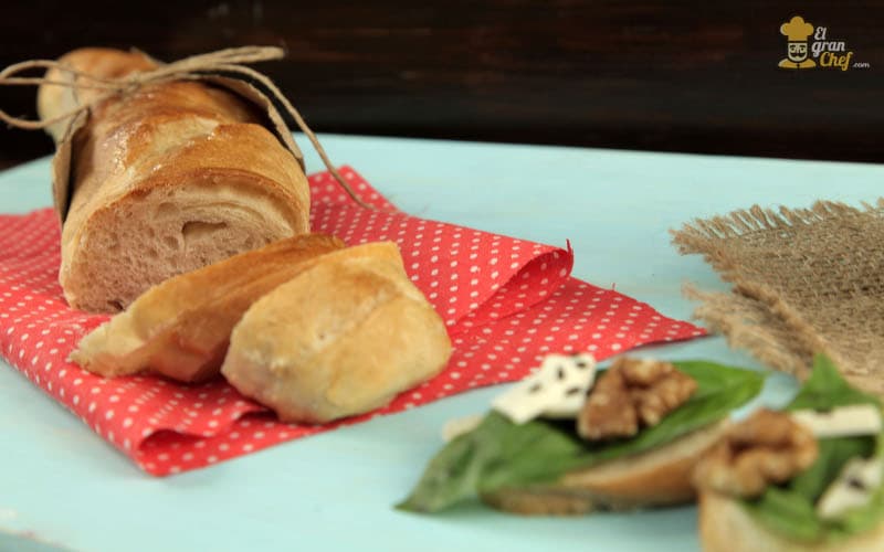 Cómo hacer pan baguette