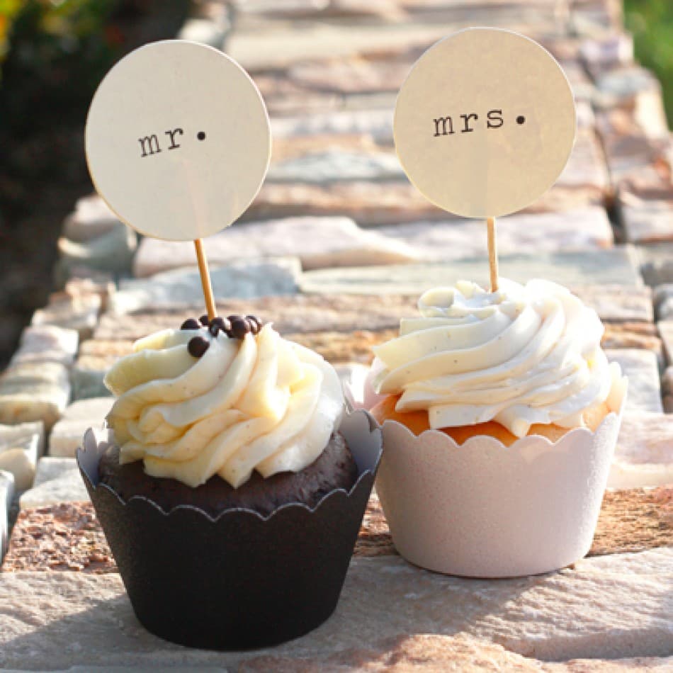 Los mejores 11 cupcakes para bodas