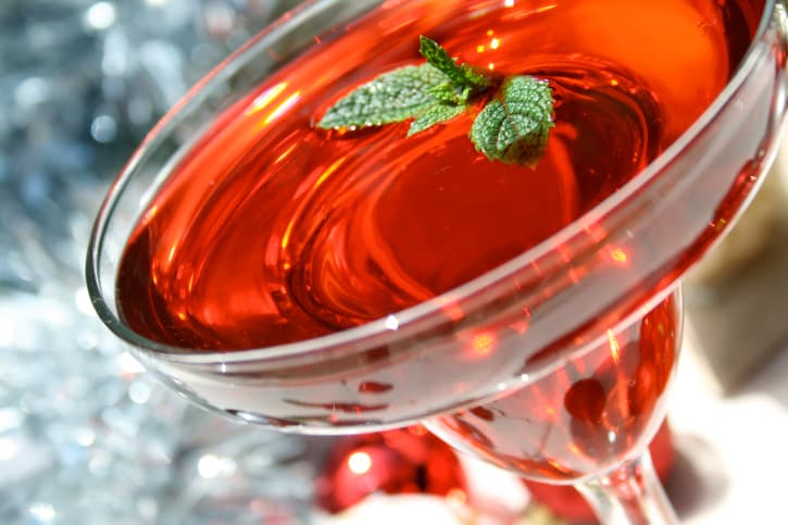 Tragos con ron y fresas