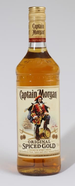Línea de rones de Captain Morgan