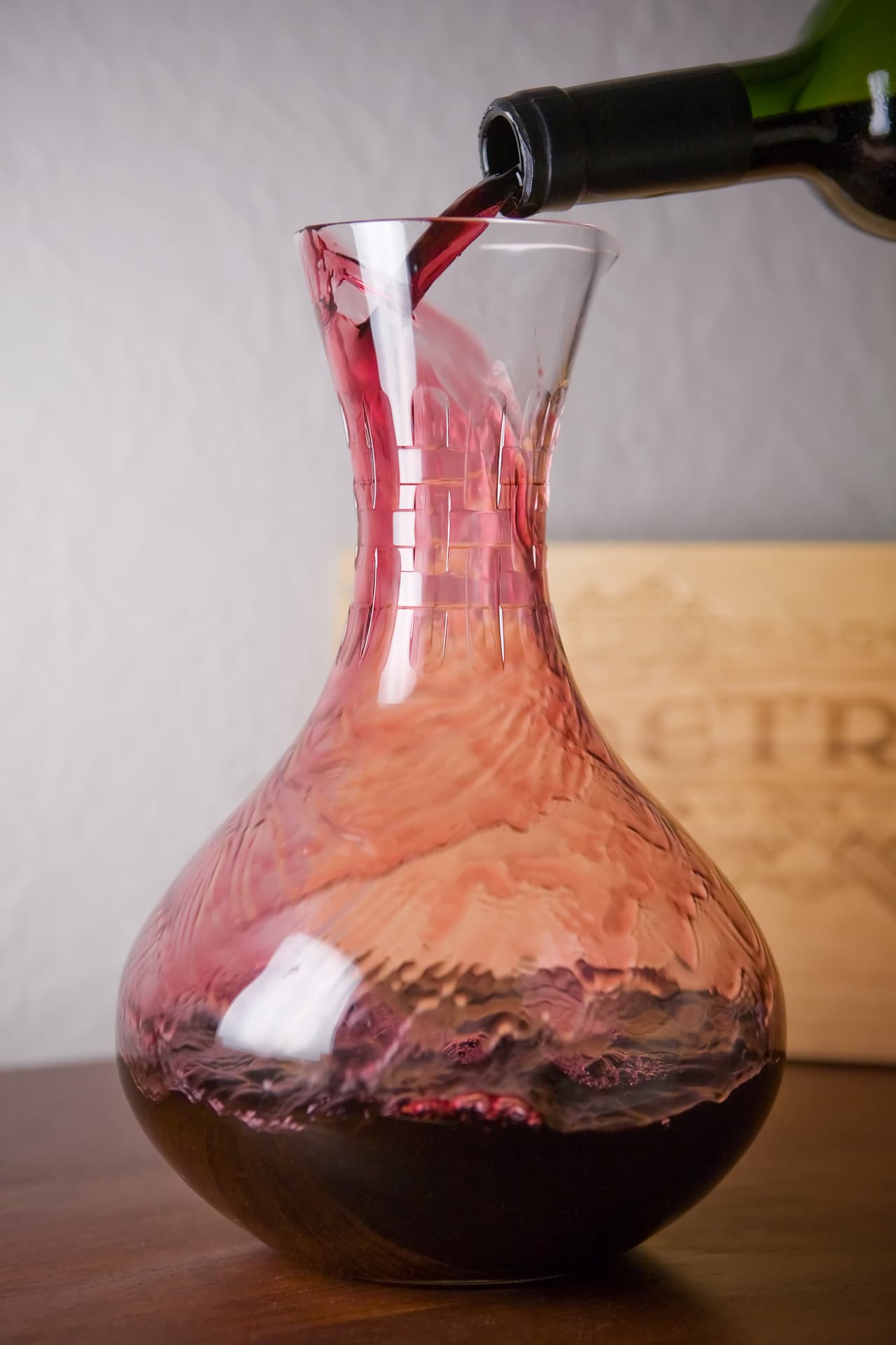 Decantadores de diseño en casa