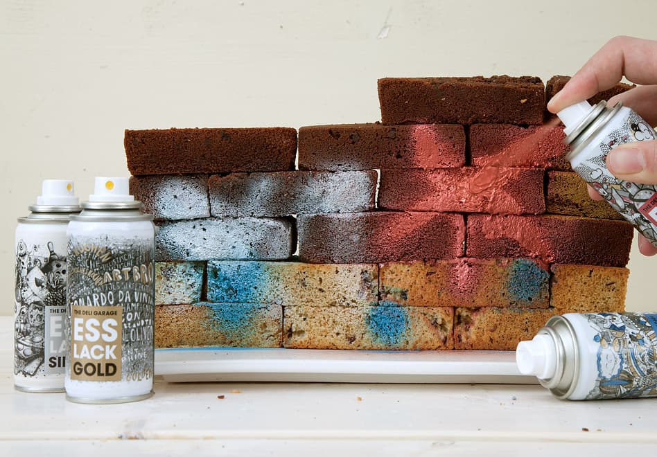 Haz que toda tu comida tenga tu color favorito con esta pintura