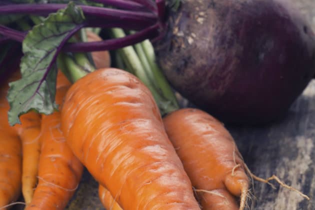 Recetas saludables: Arepa de remolacha, zanahoria y calabacín