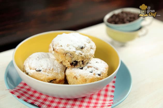 Receta de Brioche muffins