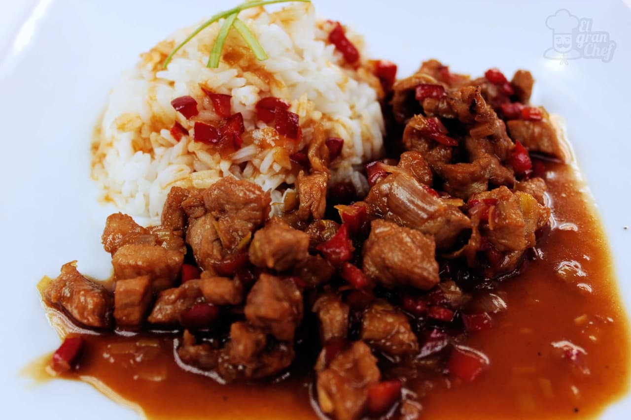 Cocina asiática: Cerdo Agridulce