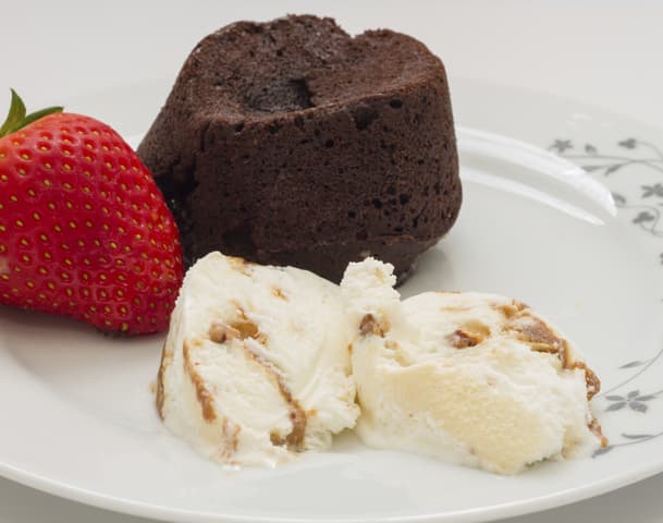 Receta de coulant de chocolate