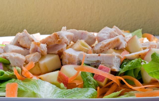 Ensaladas con pollo
