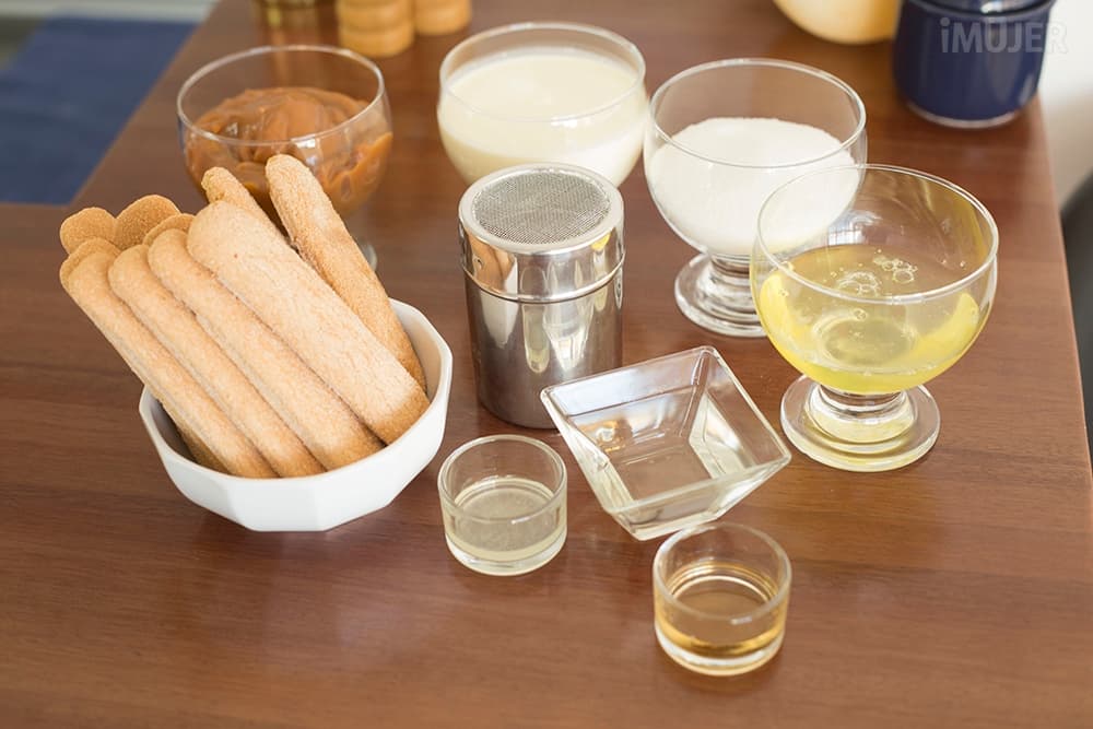 Postre rápido merengado