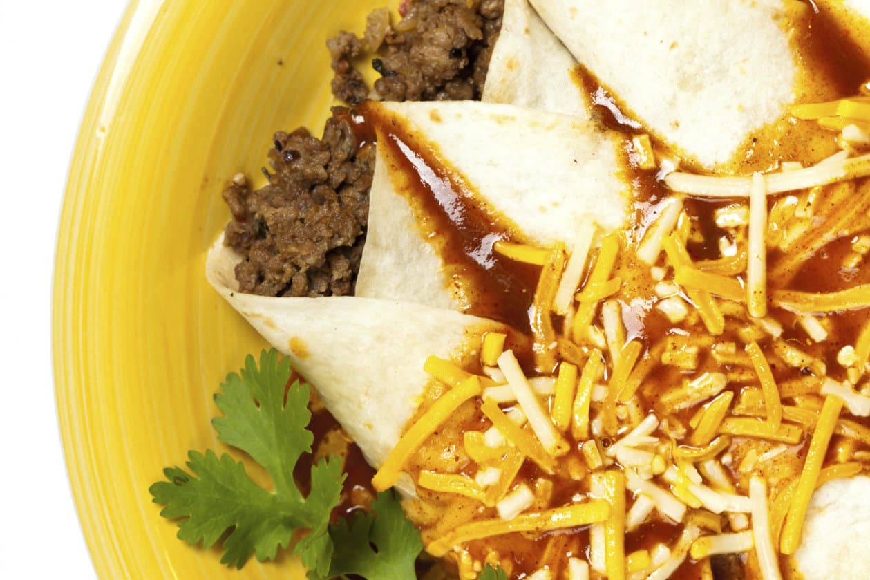 Receta de enchiladas