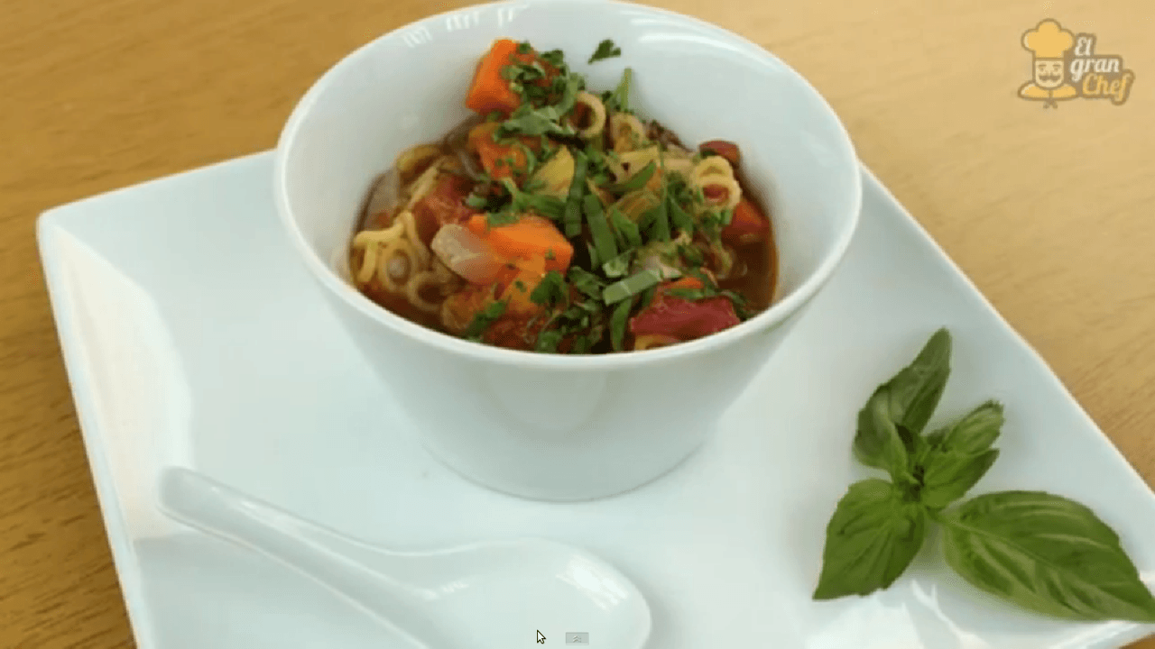 Sopa Minestrone para el invierno