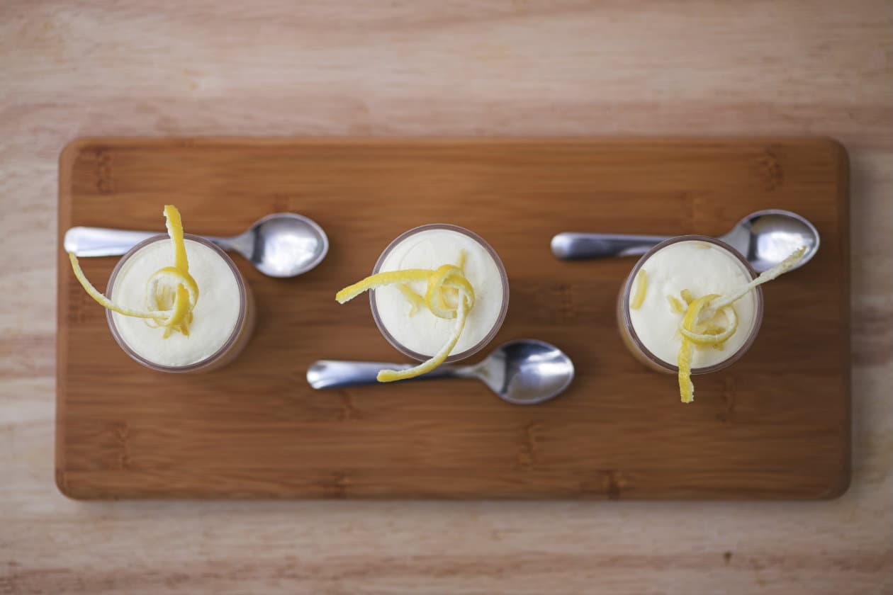 Tiramisú de limón