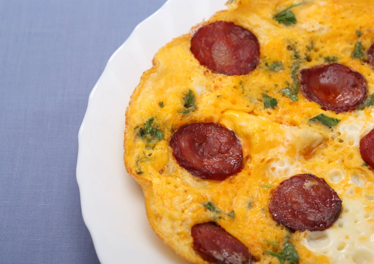 Tortilla de chorizo