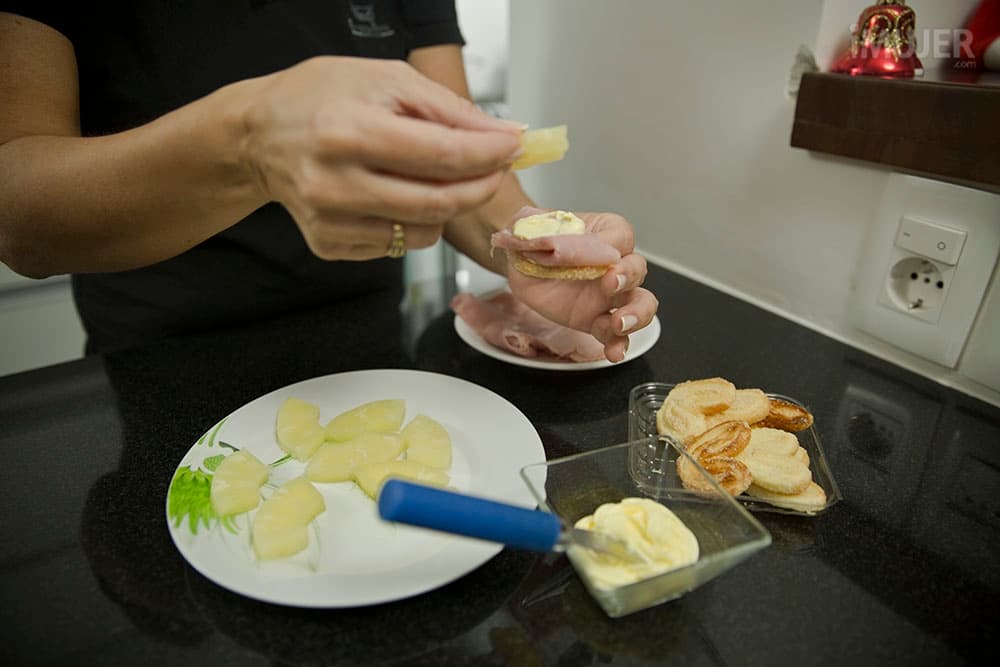 Receta de aperitivos para Navidad