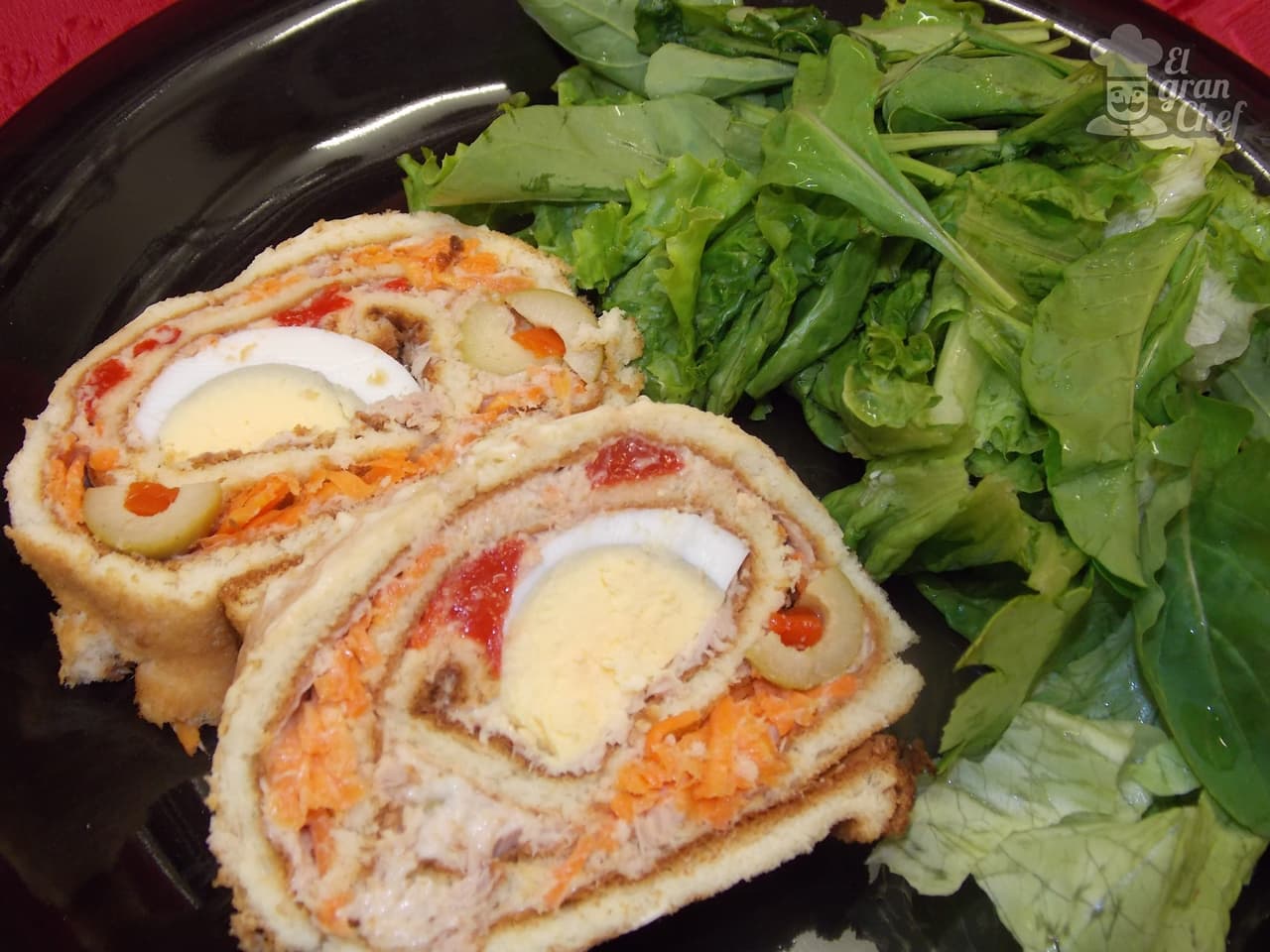 Facil arrollado de atún