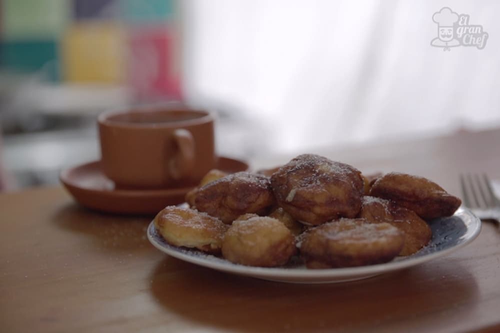 Receta de buñuelos de manzana