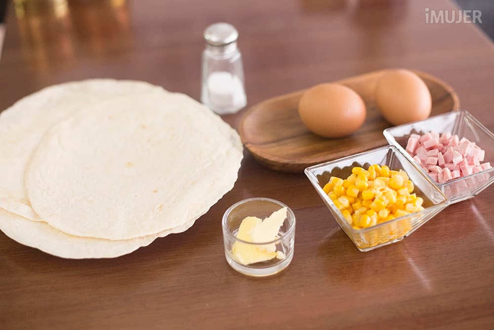 Receta de burritos de huevo para una cena rápida