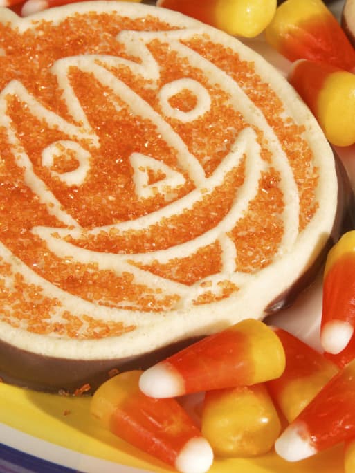 Galletas de Halloween: ¡con cara de calabaza!