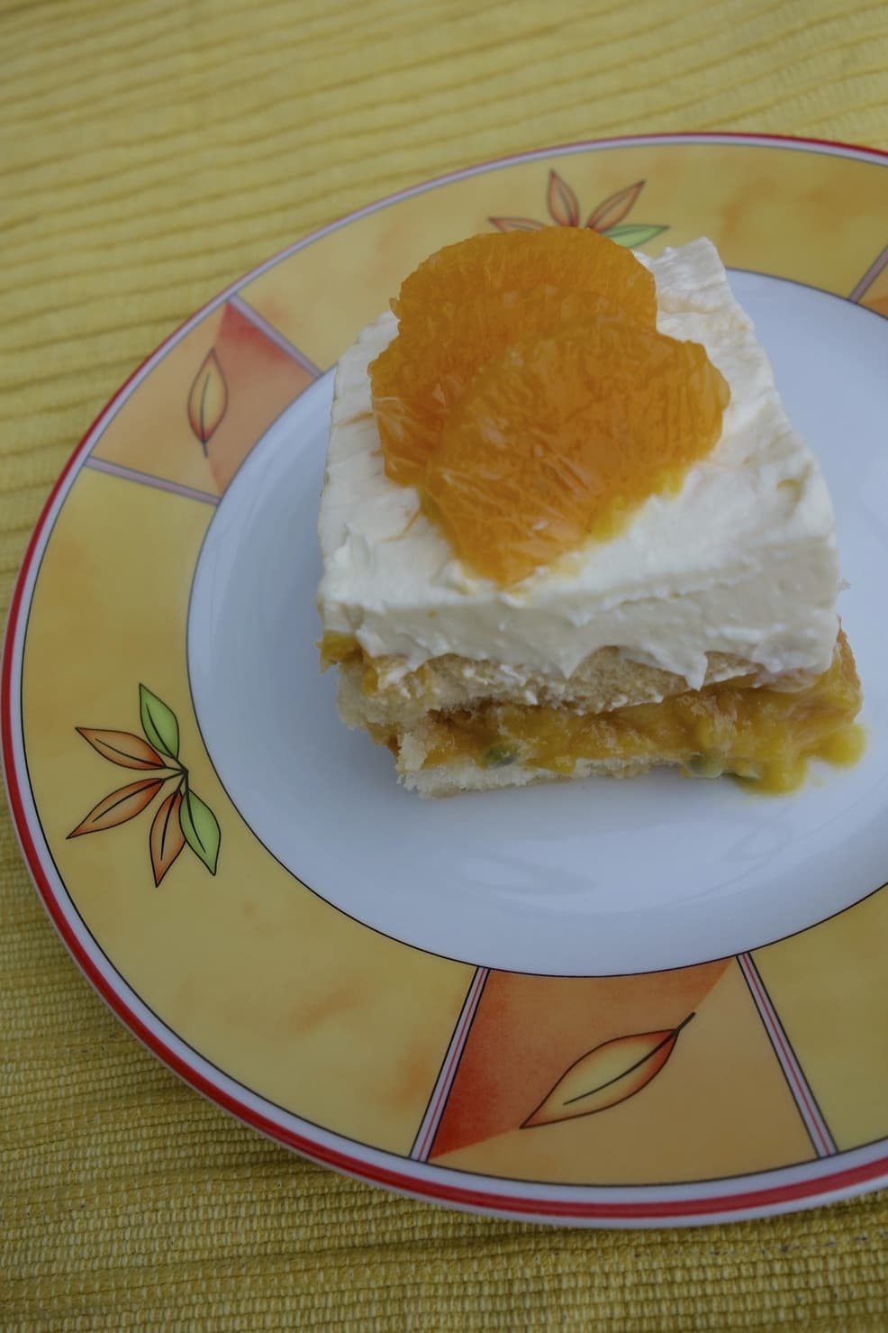 Original cheesecake de mascarpone y mango
