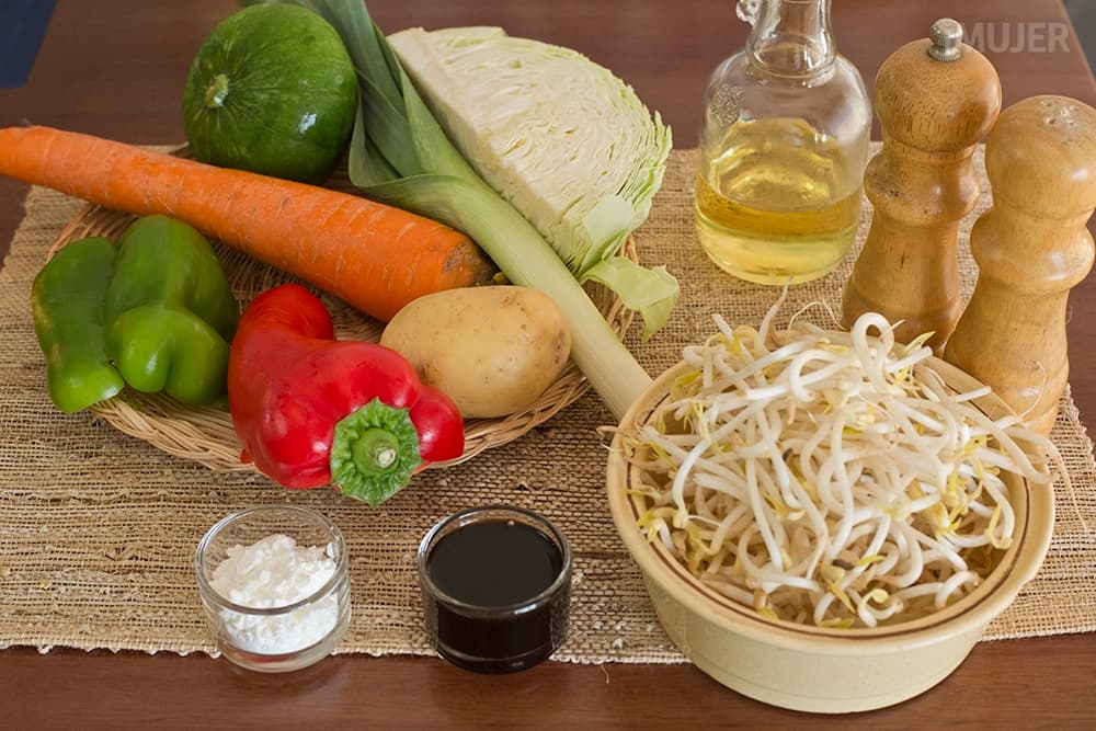 Chop suey de verduras