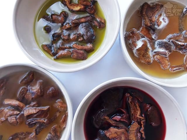 ¿Como hidratar hongos secos?