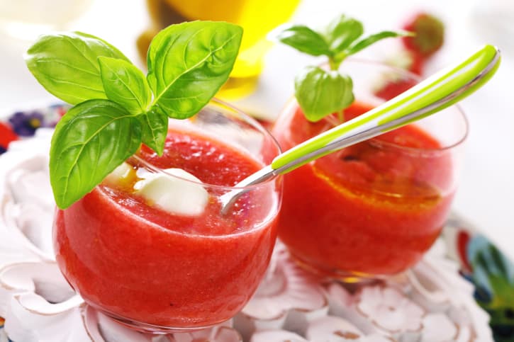 Receta de gazpacho Bloody Mary