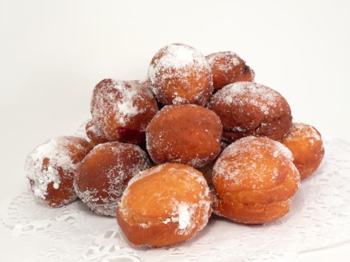 Torta frita o kreppel. Kreppel o torta frita