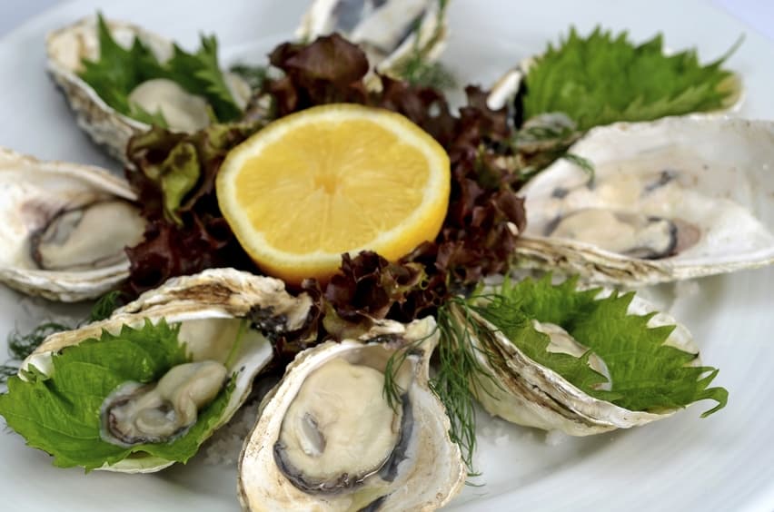 Exótica receta de ostras rellenas de pavo