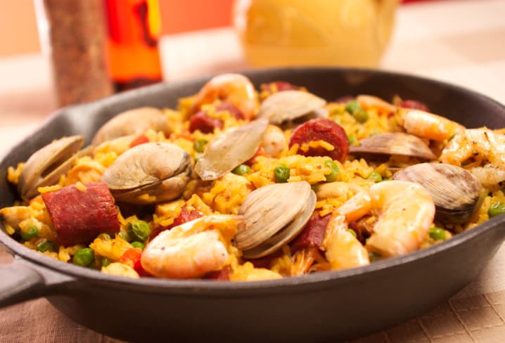 Receta de paella valenciana