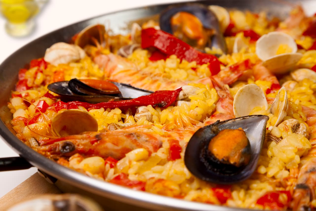Original paella a la alicantina